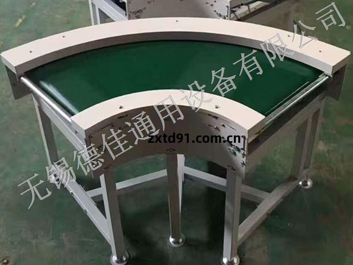 皮(pi)帶(dai)轉彎(wan)輸(shu)送(song)機(ji)