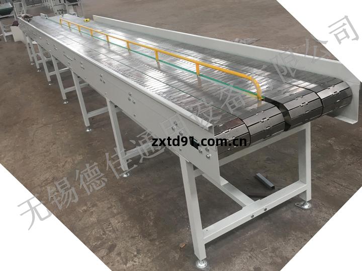 不(bu)銹鋼鏈(lian)板輸送(song)機